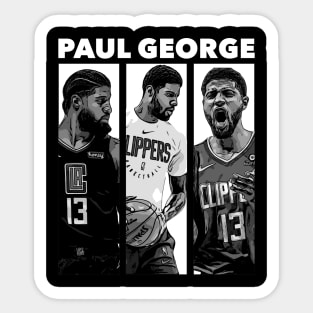 Paul George Basketball Sticker